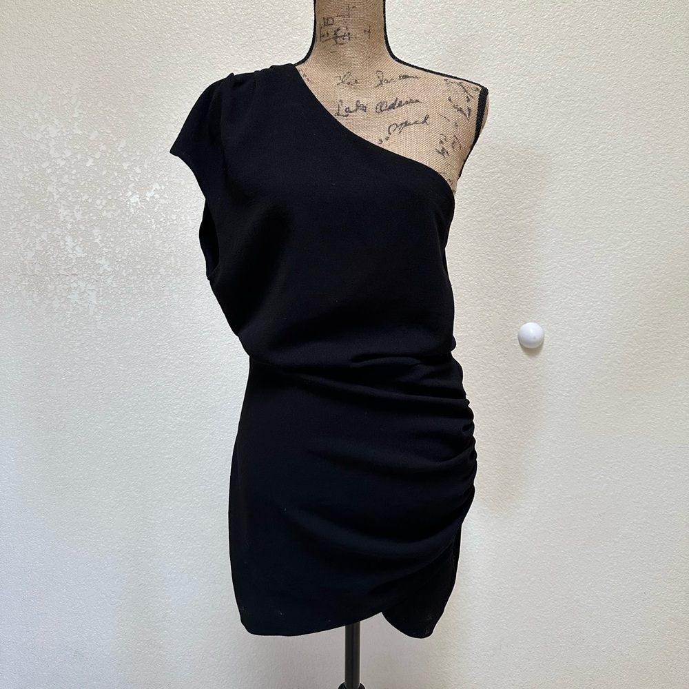 IRO One Shoulder Mini Dress